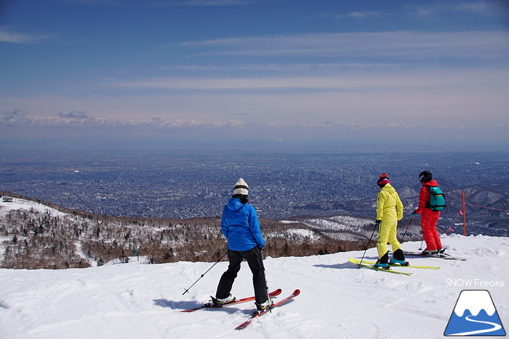 サッポロテイネ モノスキーで春雪遊び・尾形信とゆかいな仲間たち♪